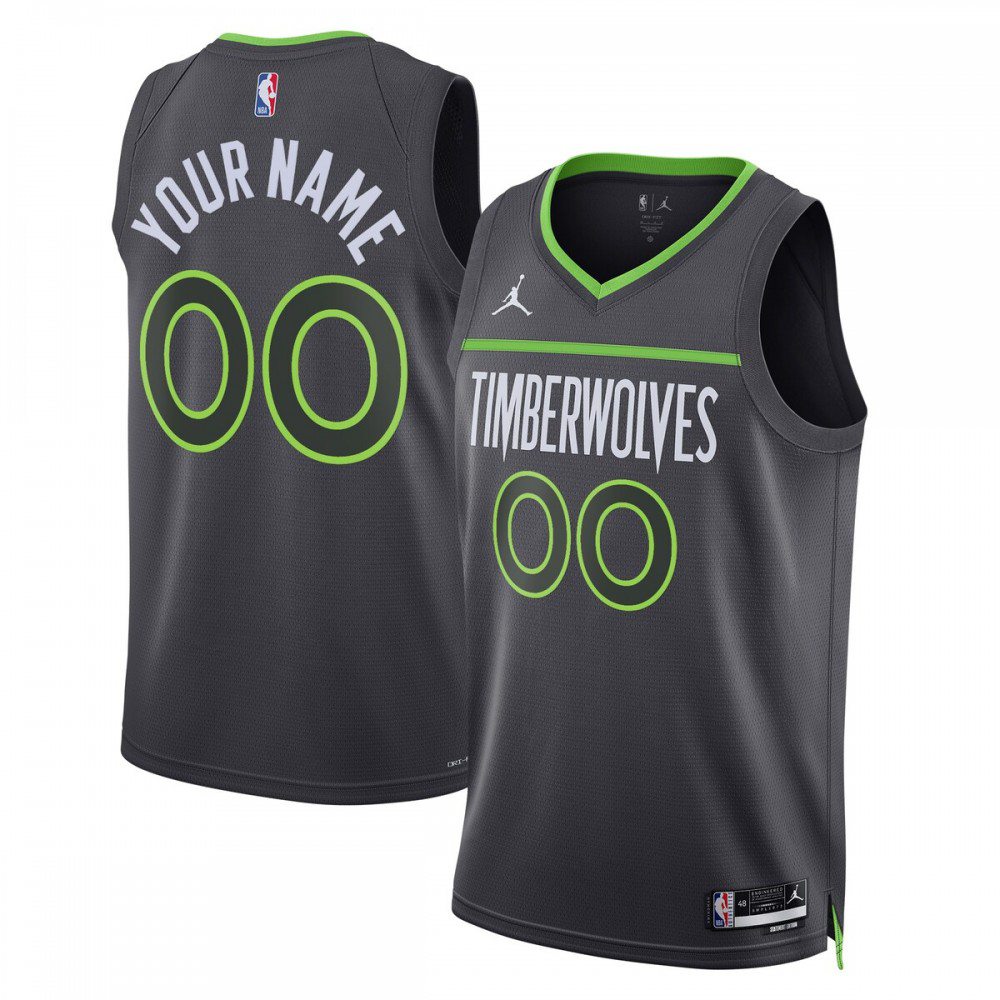Women's Minnesota Timberwolves 2022/23 Black Statement Swingman Jersey