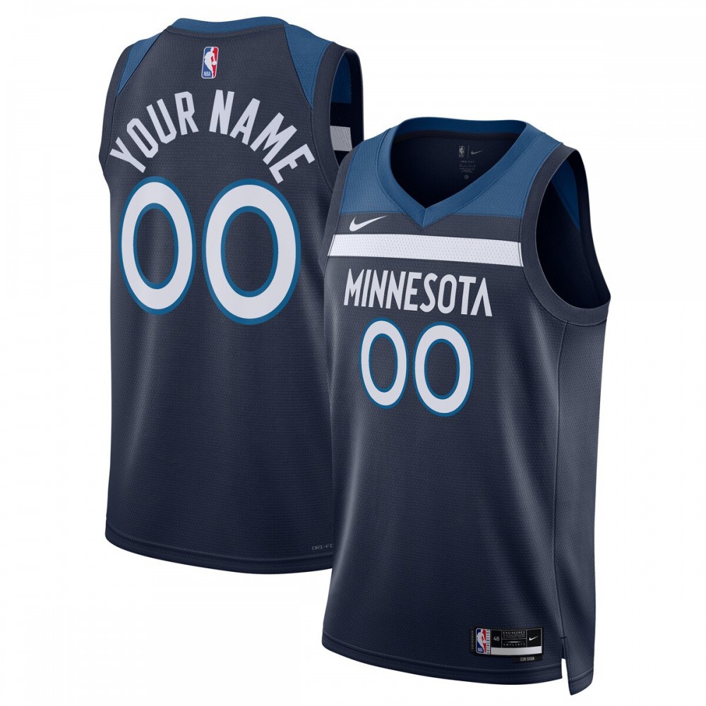 Women's Minnesota Timberwolves 2022/23 Navy Icon Swingman Jersey