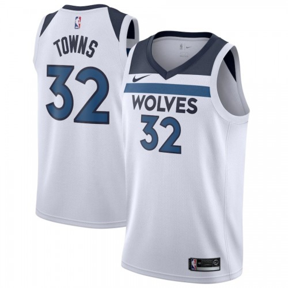Men's Minnesota Timberwolves White Swingman Jersey