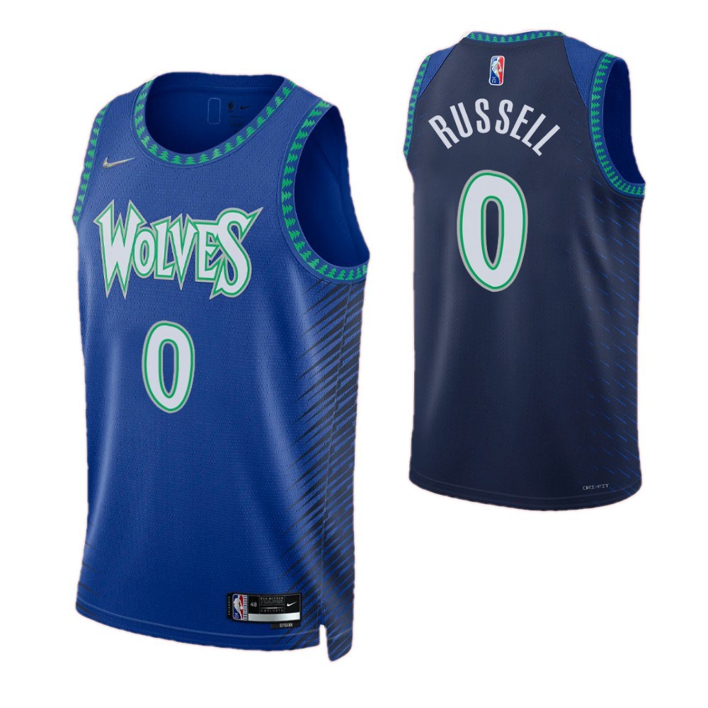 Men's Minnesota Timberwolves 2021/22 Blue City Swingman Jersey
