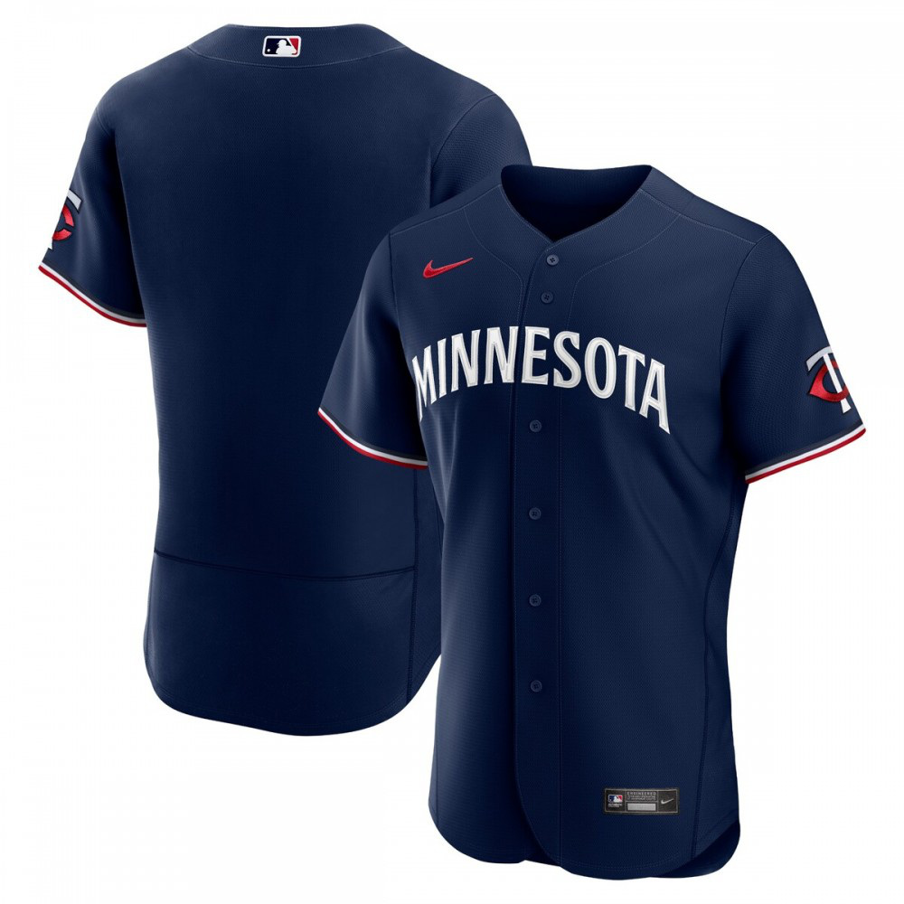 Kids' Minnesota Twins 2023 Navy Alternate Jersey