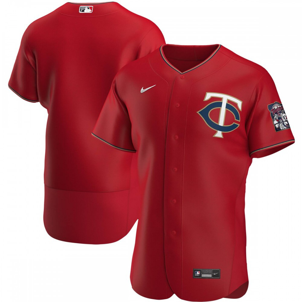 Men's Minnesota Twins Red Alternate Jersey