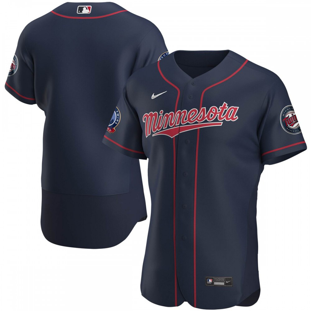 Men's Minnesota Twins Navy Alternate Jersey