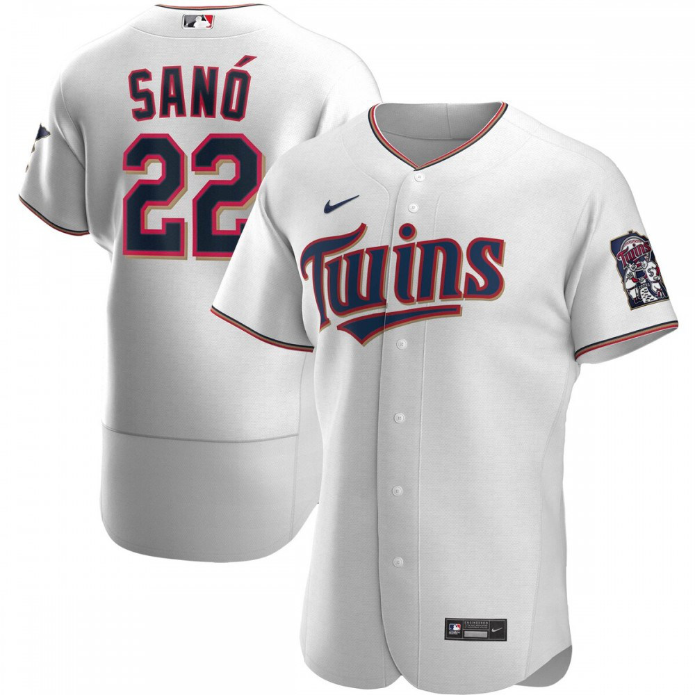 Men's Minnesota Twins White Player Jersey