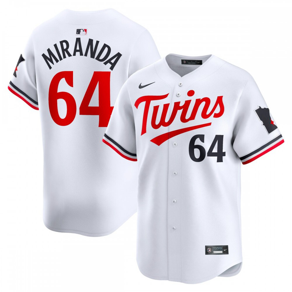 Men's Minnesota Twins White Limited Jersey
