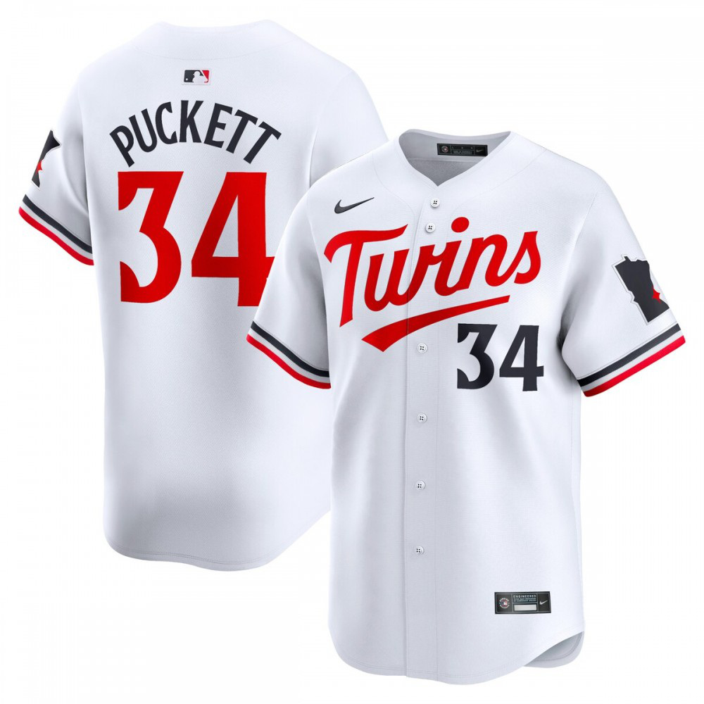Men's Minnesota Twins White Limited Jersey