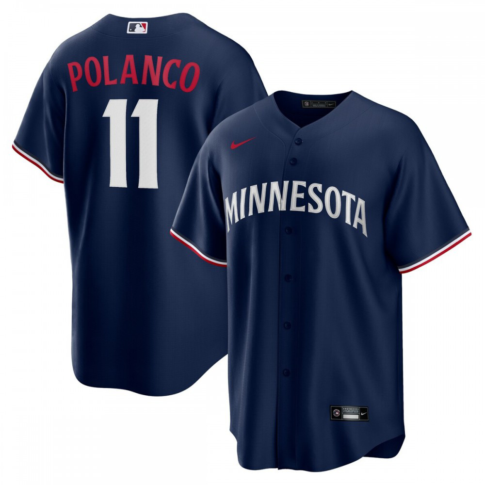 Kids' Minnesota Twins Navy Player Jersey