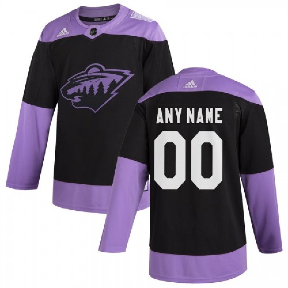 Women's Minnesota Wild Black Jersey