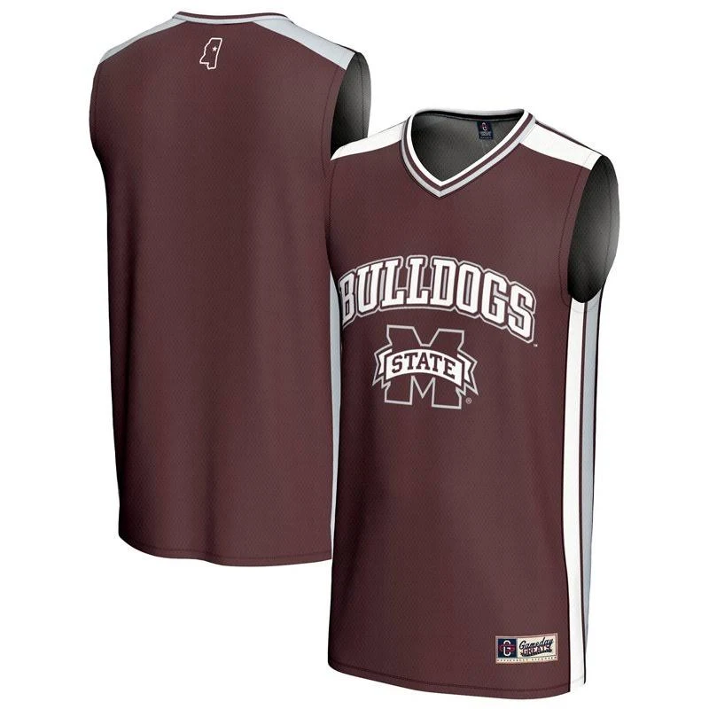 Men's Mississippi State Bulldogs Maroon Jersey