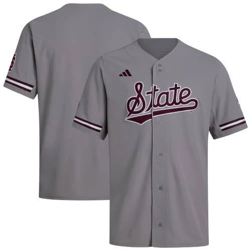 Men's Mississippi State Bulldogs Gray Replica Jersey