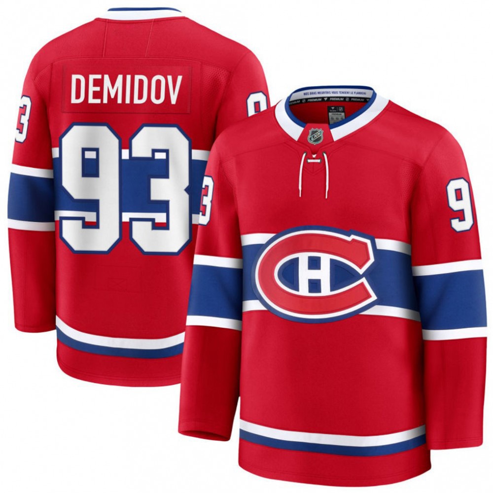 Men's Montreal Canadiens Red Home Jersey