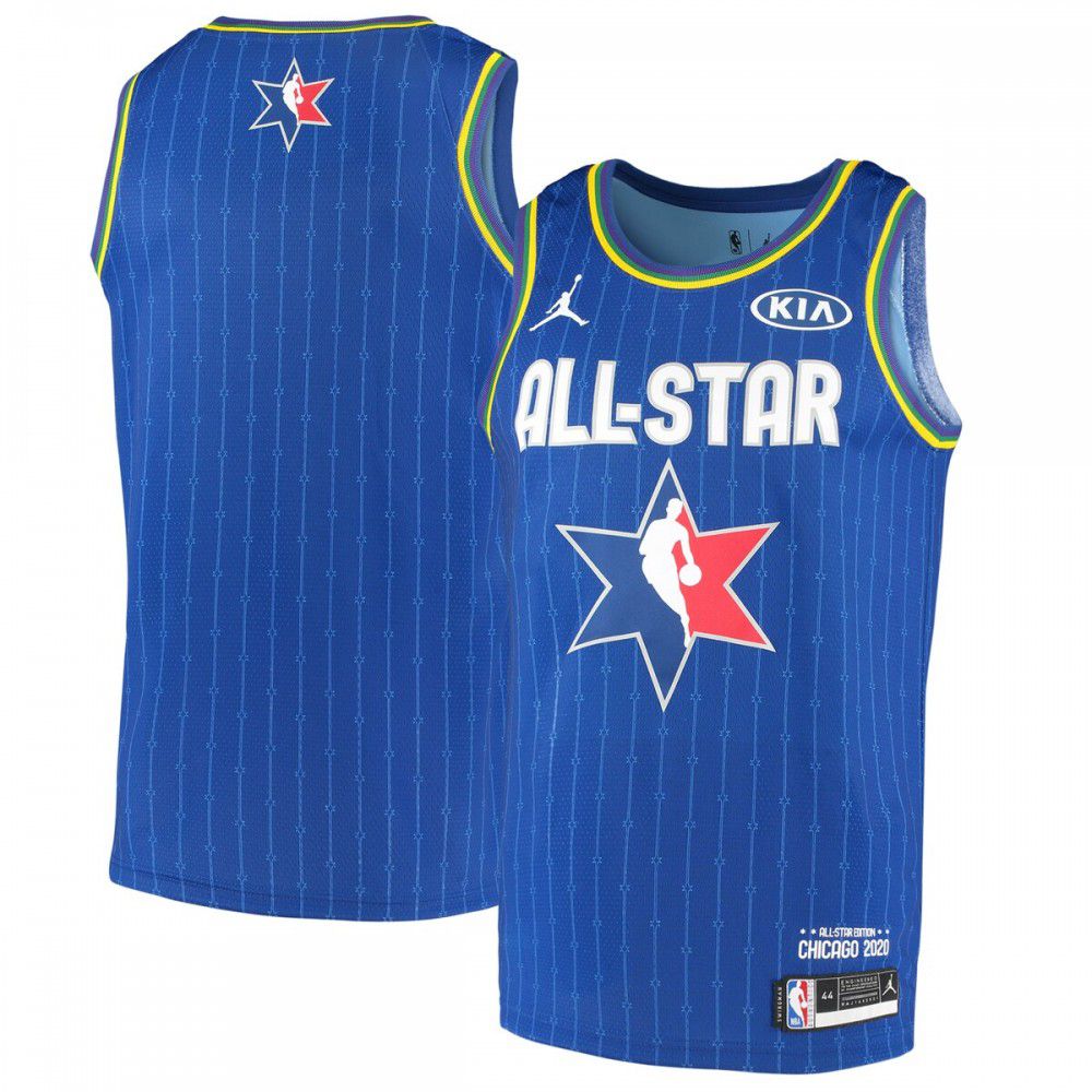 Kids' NBA 2020 Blue Swingman Jersey