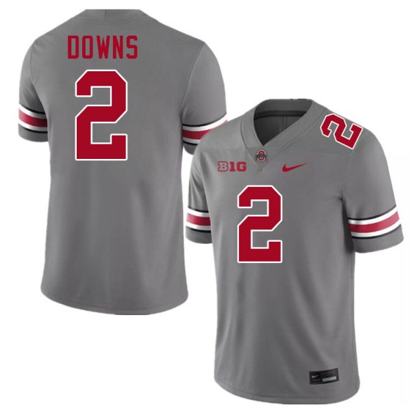 Kids' Ohio State Buckeyes Grey Jersey