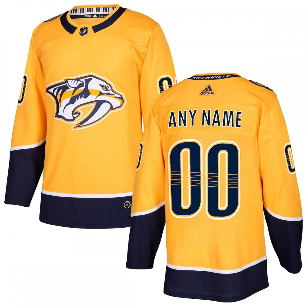 Men's Nashville Predators Gold Jersey