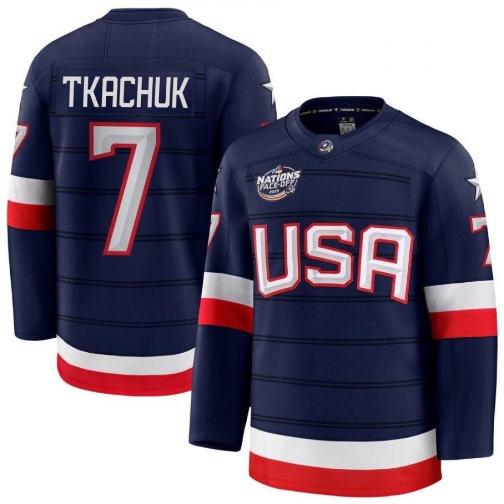 Men's USA 2025 Navy Jersey