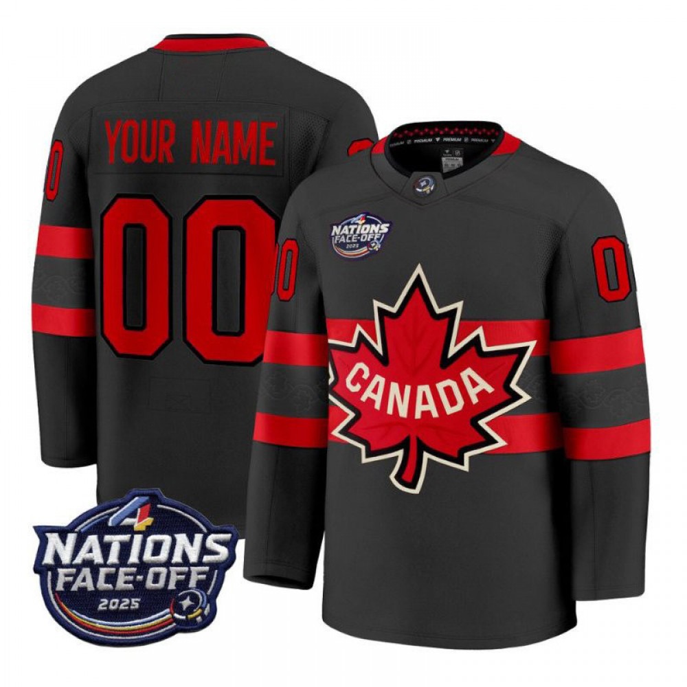 Women's Canada 2025 Black Jersey