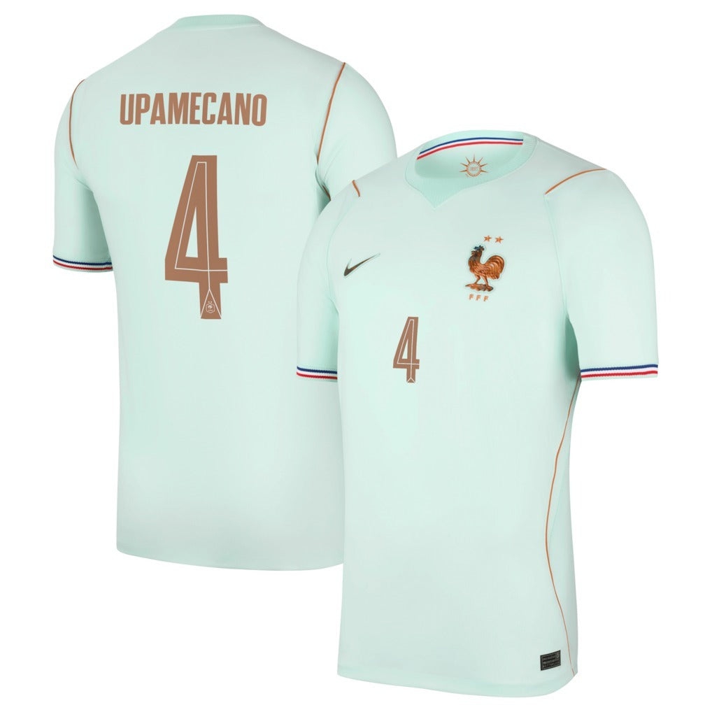 Kids' France 2026 Green Away Kit