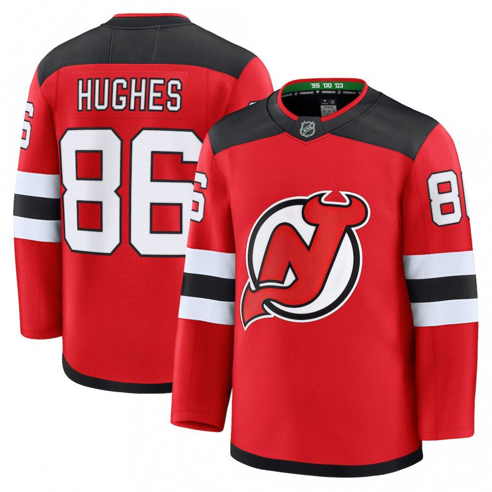 Men's New Devils Red Home Jersey