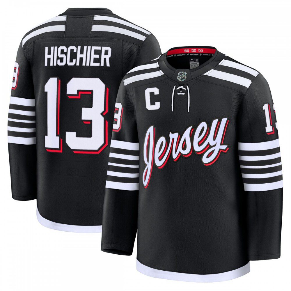 Kids' New Devils Black Alternate Jersey