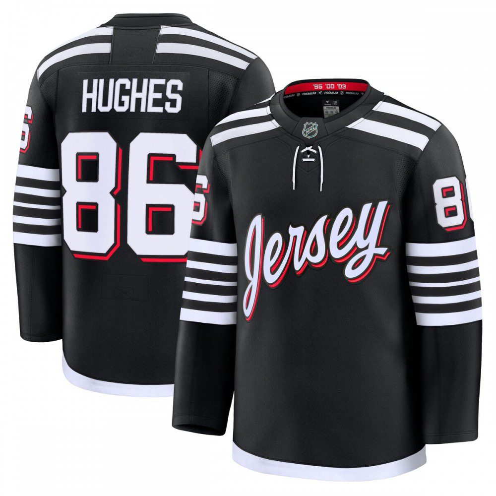 Men's New Devils Black Alternate Jersey