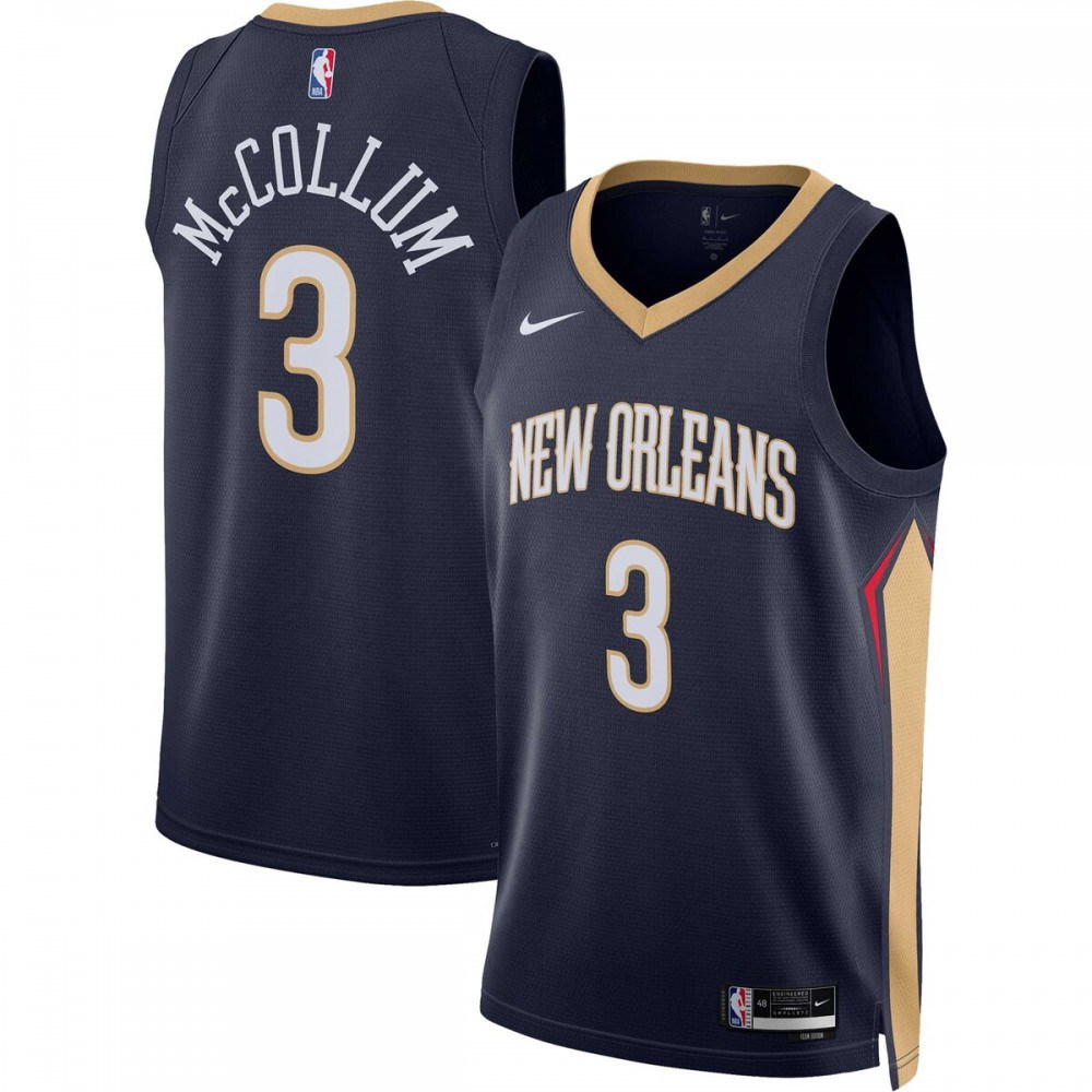 Women's New Orleans Pelicans Navy Icon Swingman Jersey