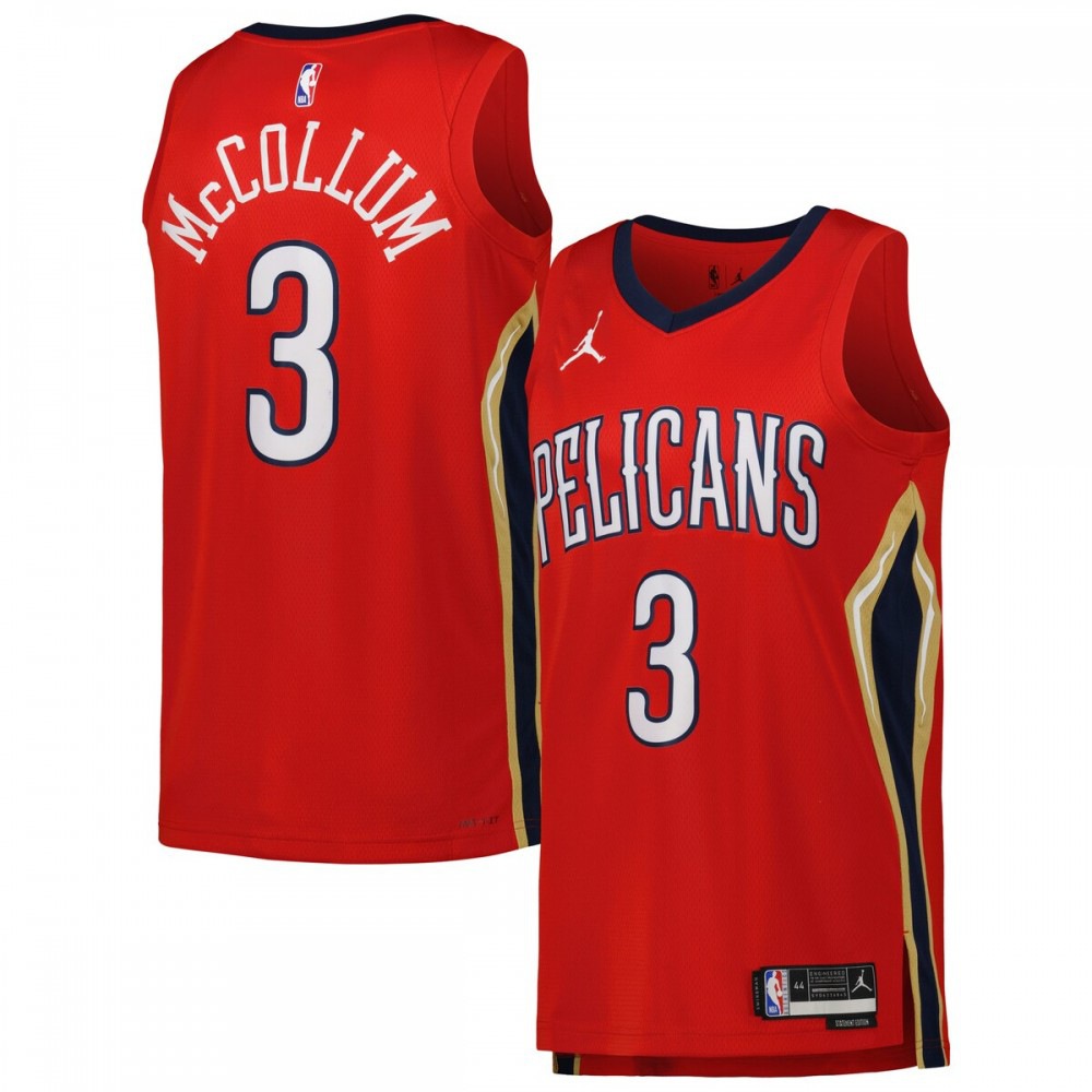 Kids' New Orleans Pelicans 2022/23 Red Statement Swingman Jersey
