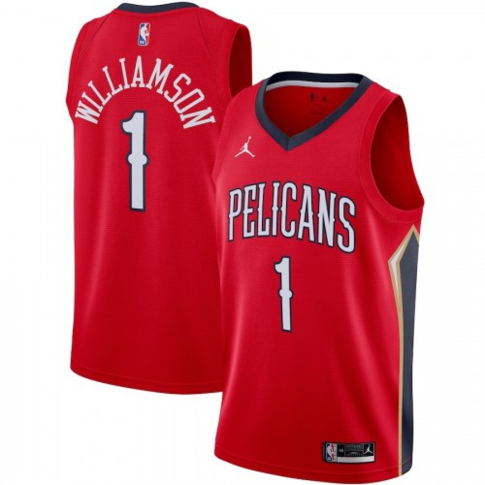 Women's New Orleans Pelicans 2020/21 Red Statement Jersey