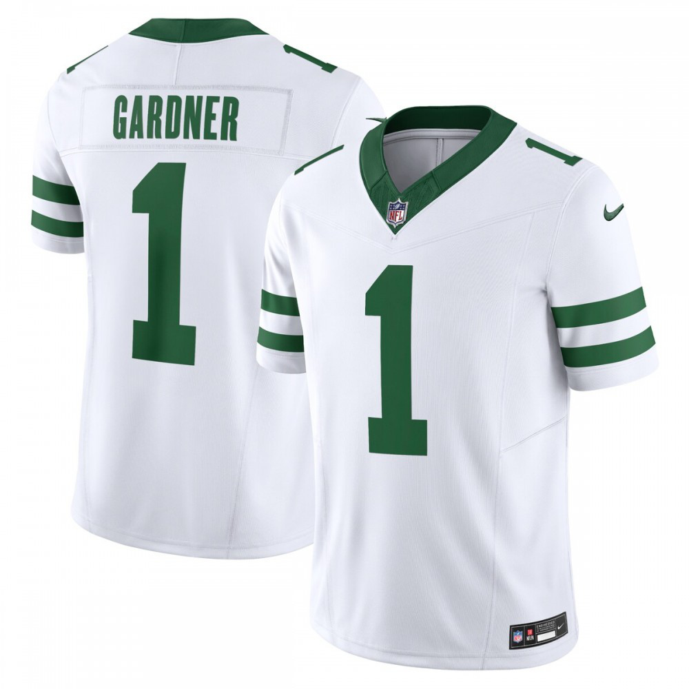 Men's New York Jets White Limited Jersey