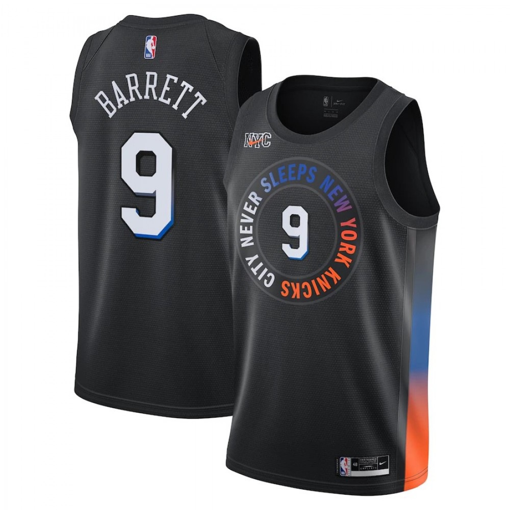 Women's New York Knicks 2020/21 Black City Swingman Jersey