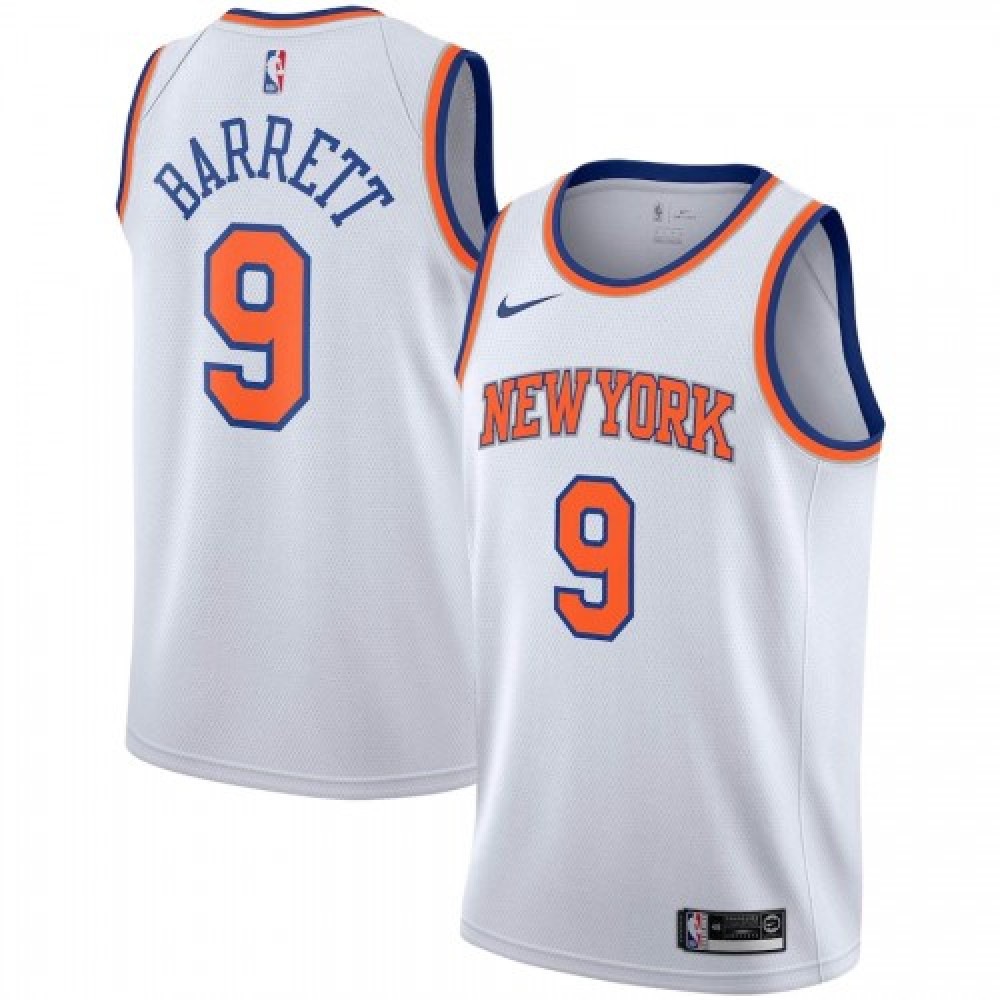 Kids' New York Knicks 2019/20 White Swingman Jersey