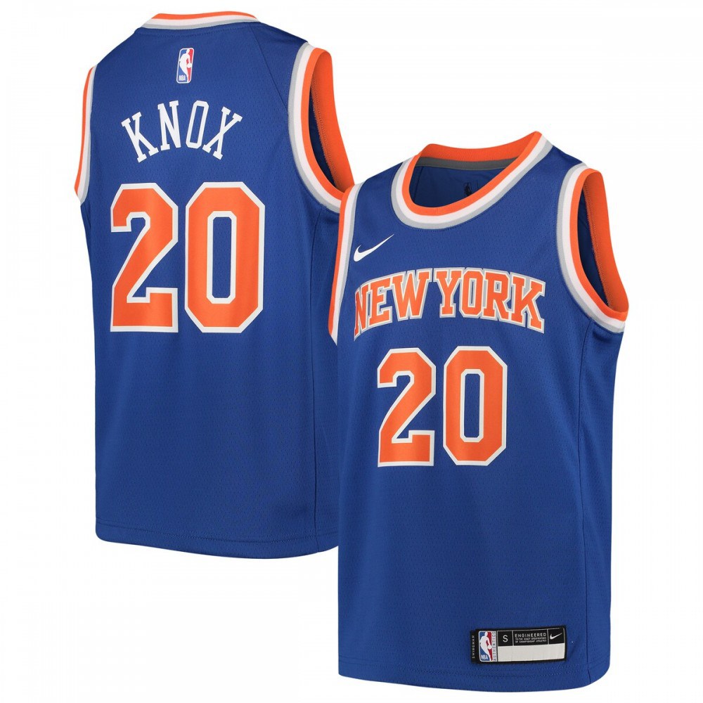 Women's New York Knicks Blue Icon Swingman Jersey