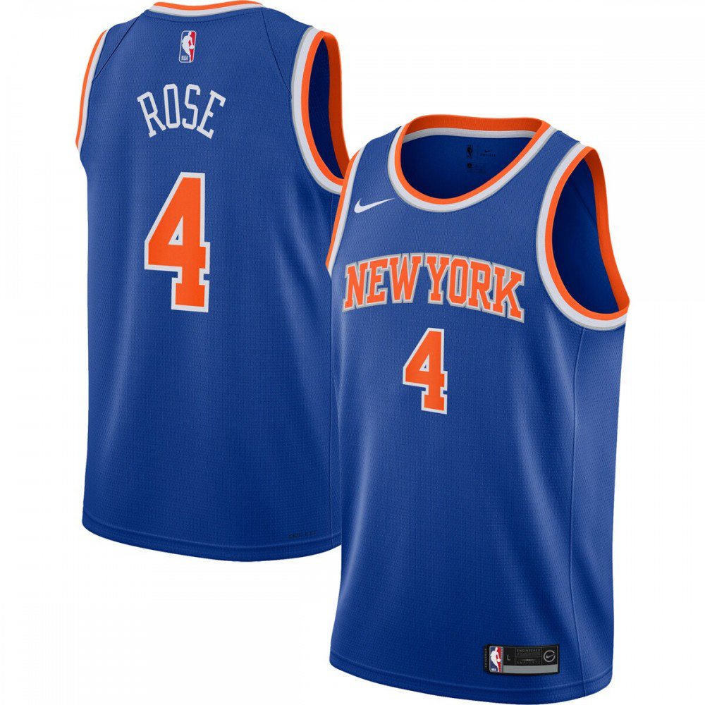 Men's New York Knicks 2021/22 Rose Icon Swingman Jersey