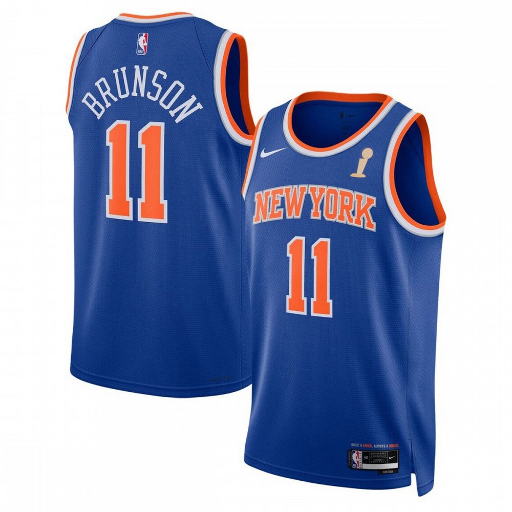 Kids' New York Knicks 2026 Blue Icon Swingman Jersey