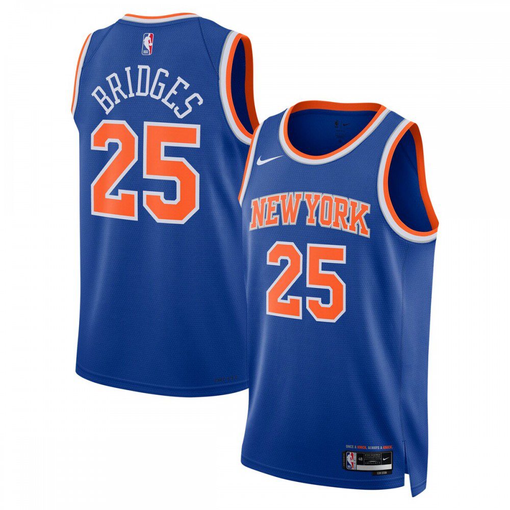 Kids' New York Knicks 2024 Blue Swingman Jersey