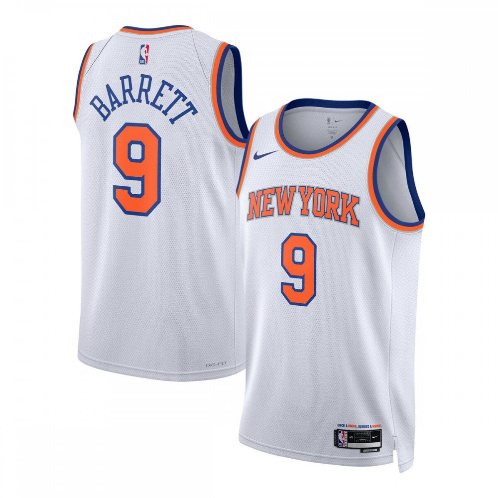 Men's New York Knicks White Swingman Jersey