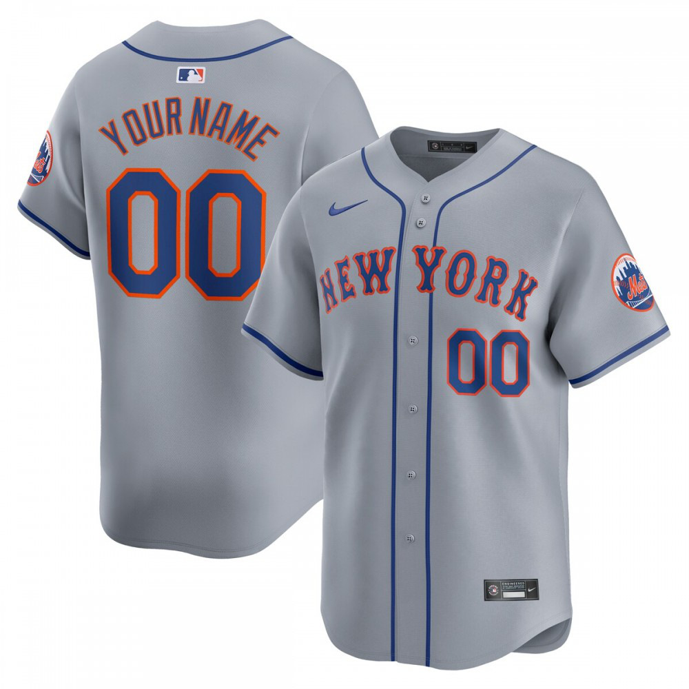 Women's New York Mets Gray Limited Jersey