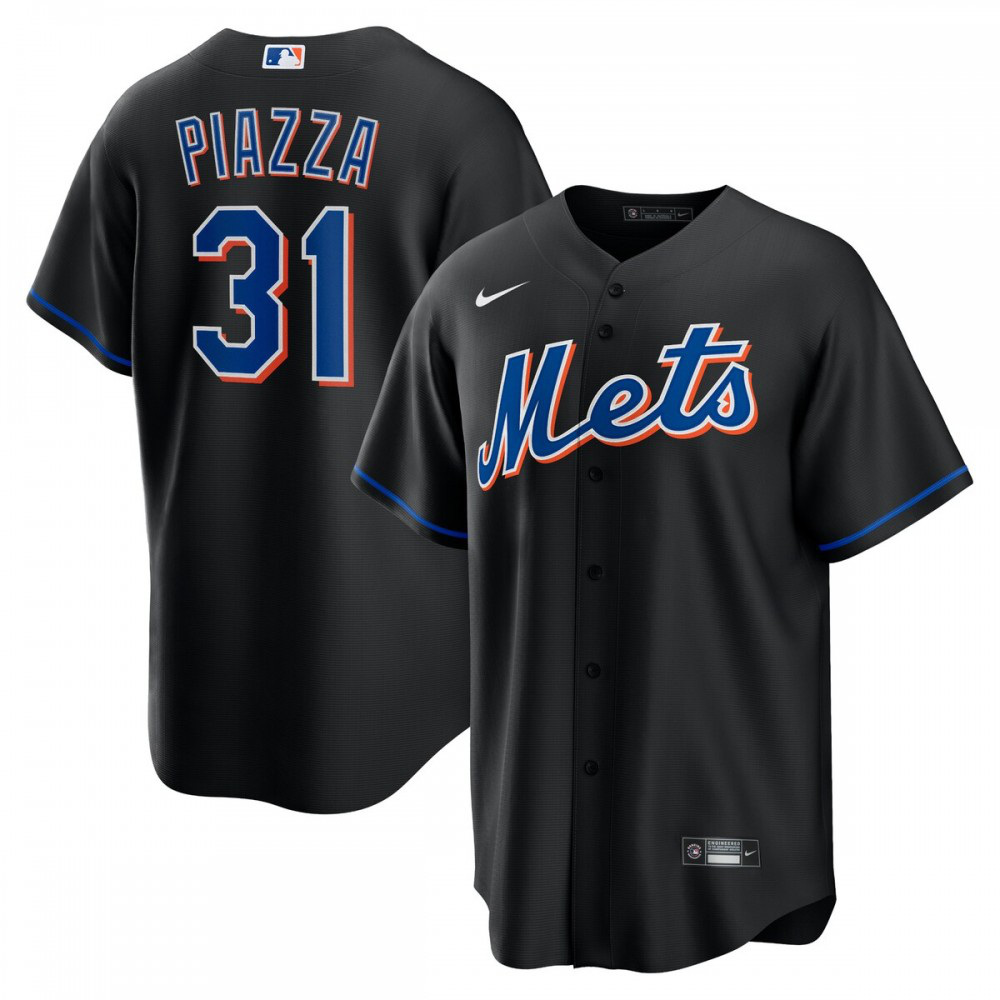 Women's New York Mets 2022 Black Player Jersey