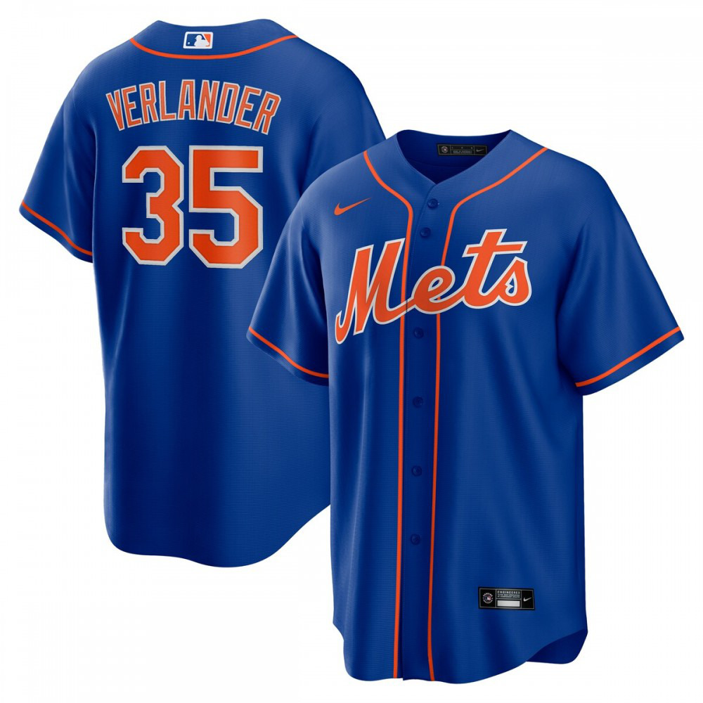 Kids' New York Mets Royal Player Jersey
