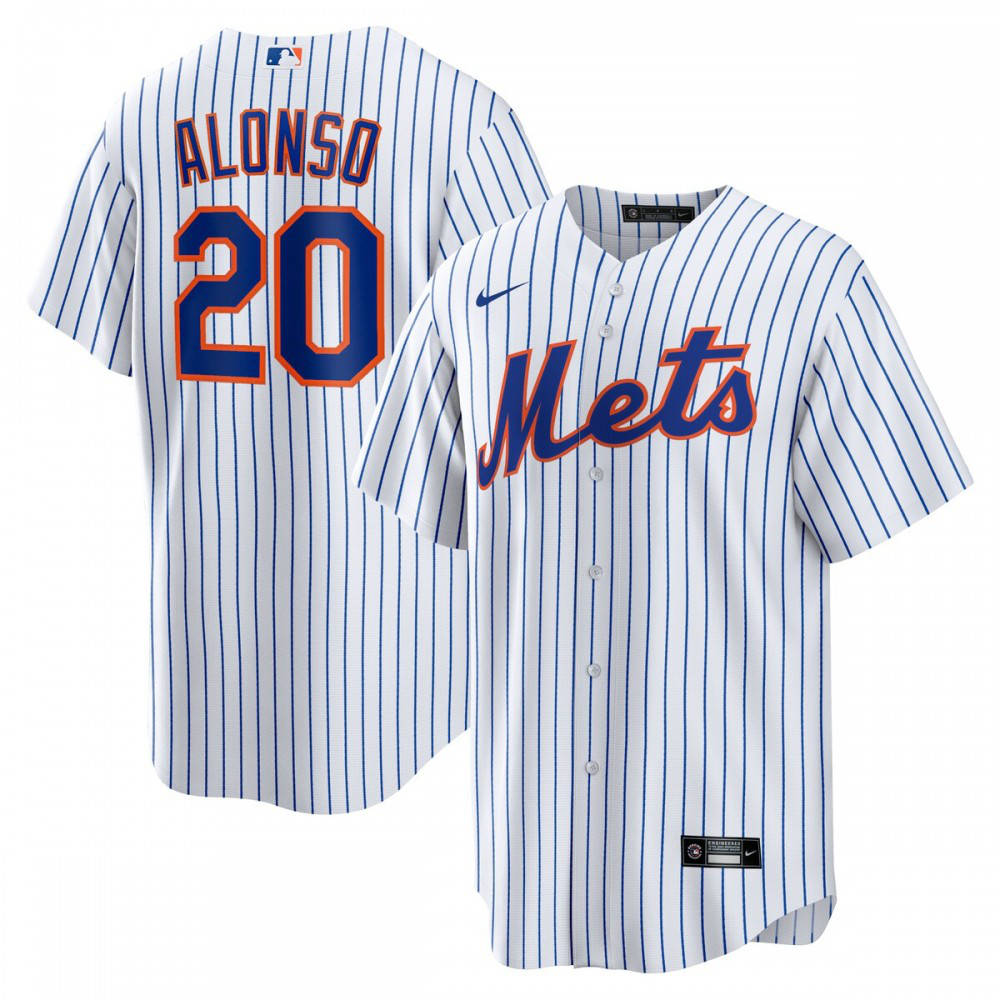 Women's New York Mets White Player Jersey