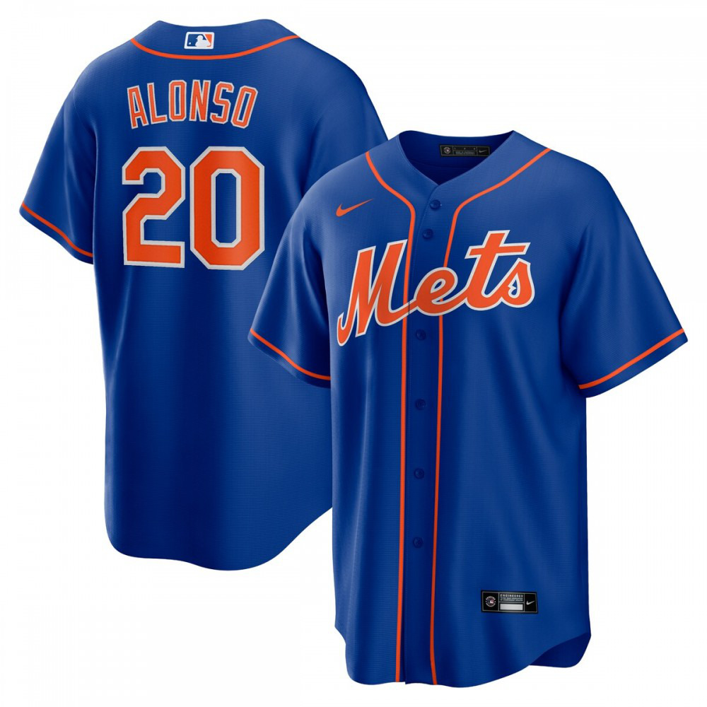 Men's New York Mets Royal Player Jersey