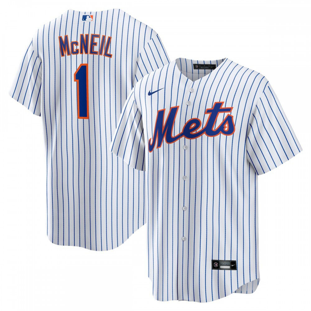 Kids' New York Mets White Player Jersey