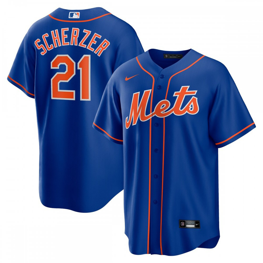 Men's New York Mets Royal Player Jersey