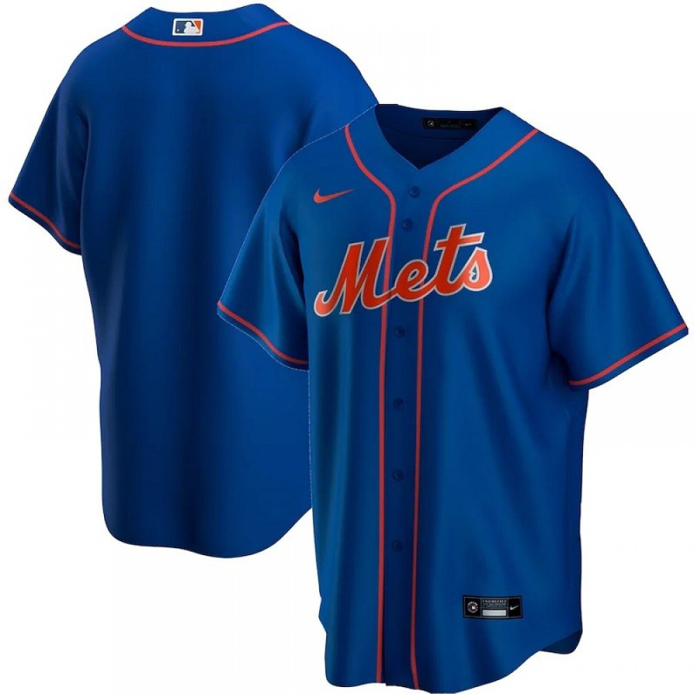 Kids' New York Mets 2020 Royal Alternate Jersey