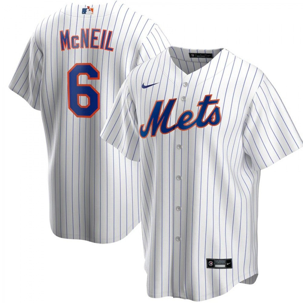 Men's New York Mets 2020 White Home Jersey