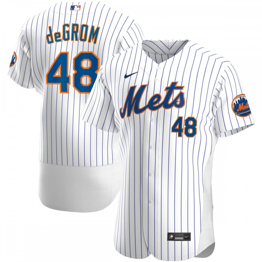 Kids' New York Mets White Player Jersey