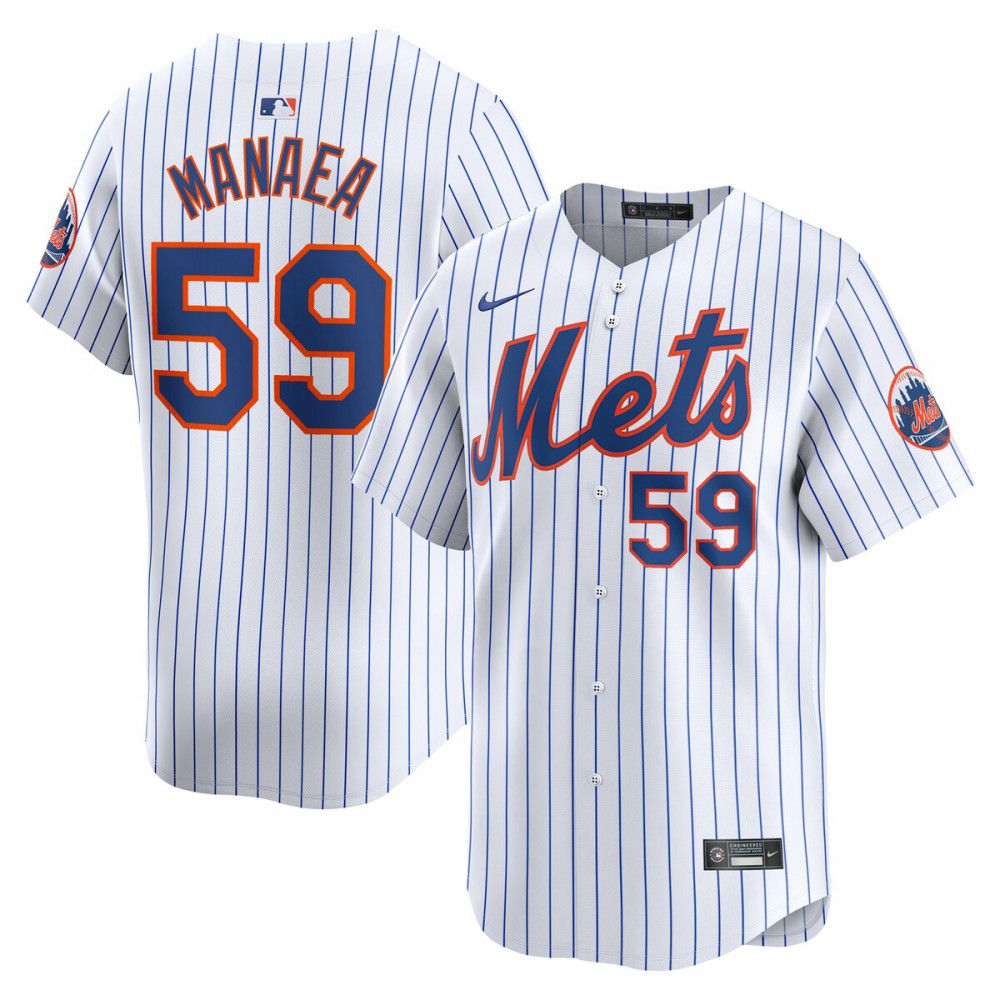 Men's New York Mets White Limited Jersey