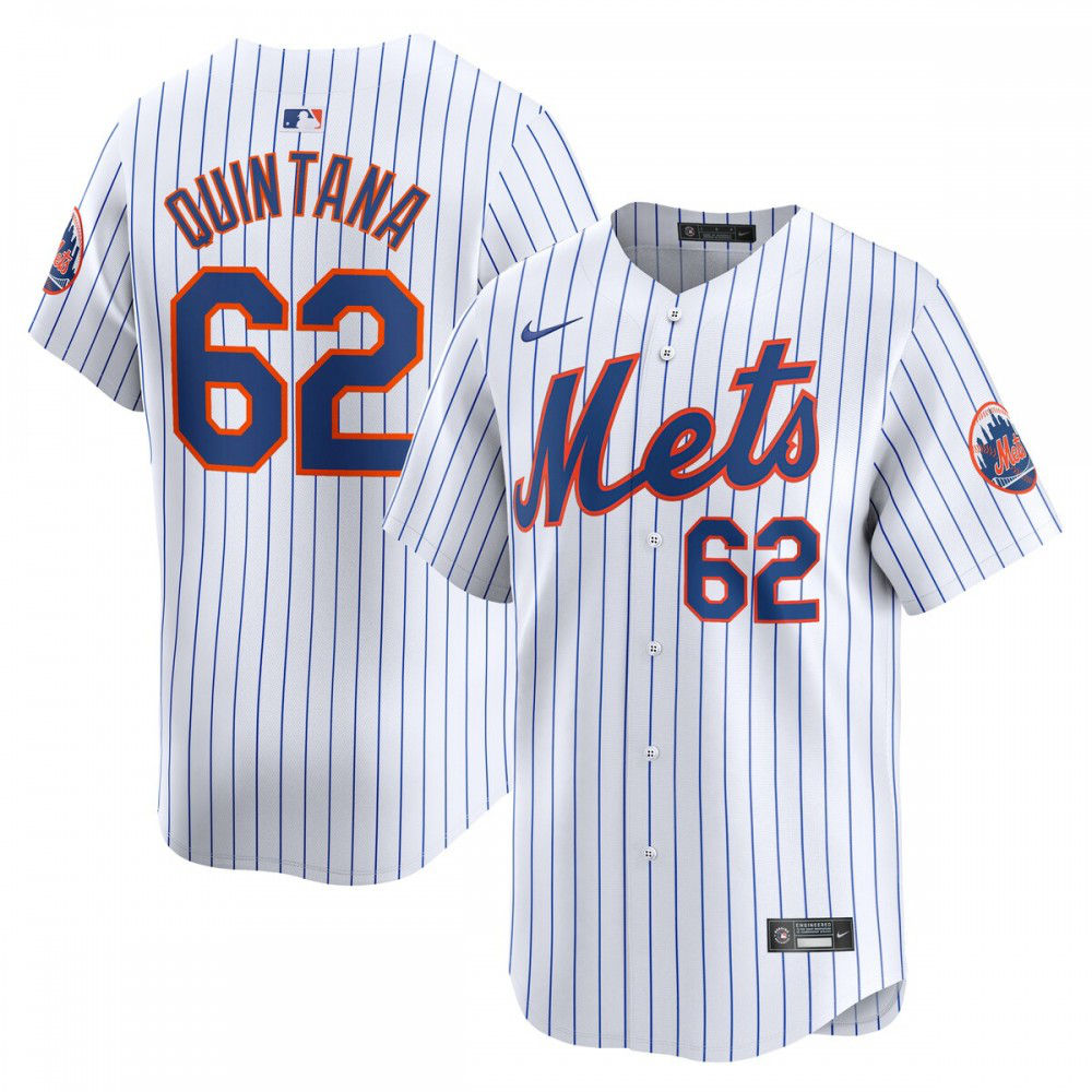 Kids' New York Mets White Limited Jersey