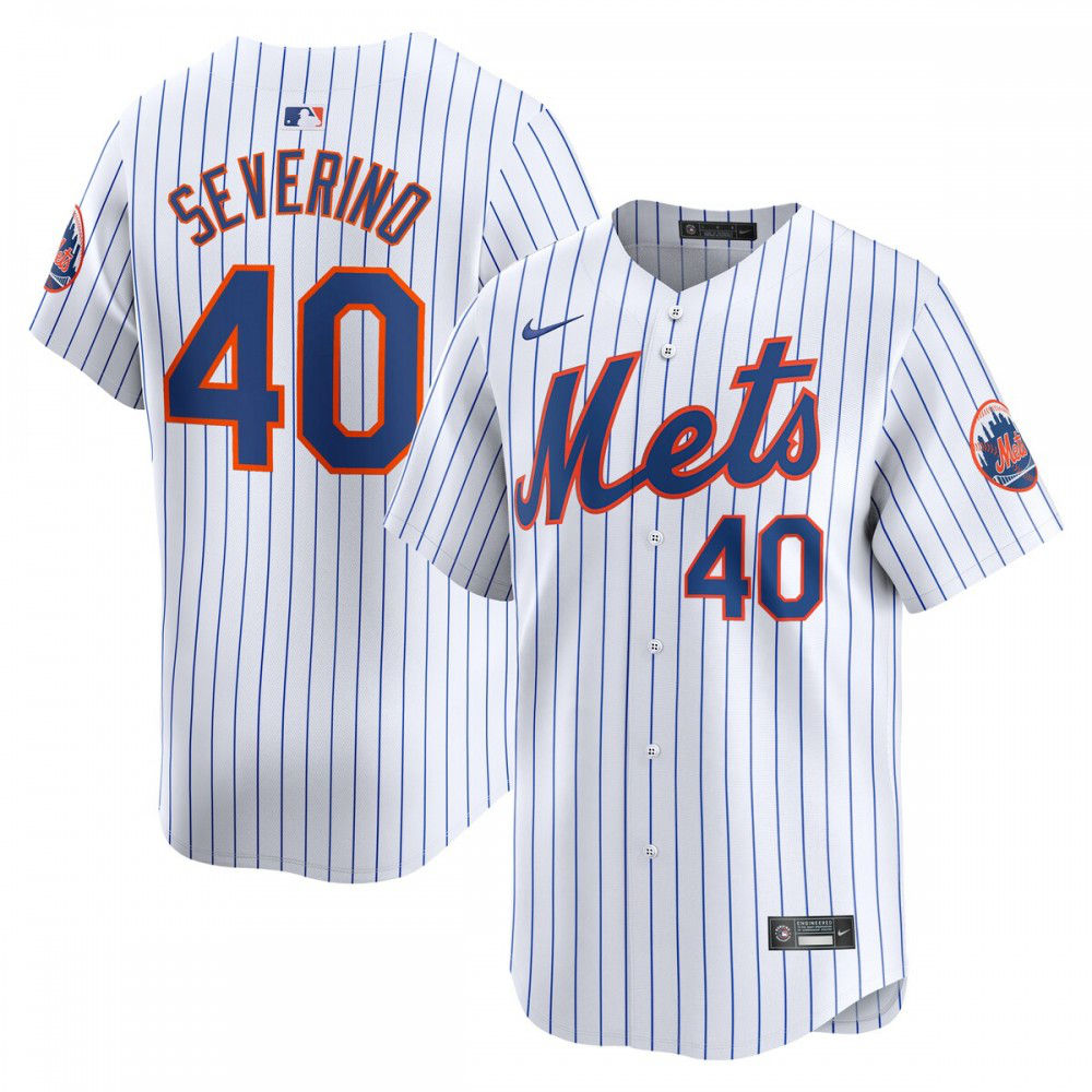 Men's New York Mets White Limited Jersey