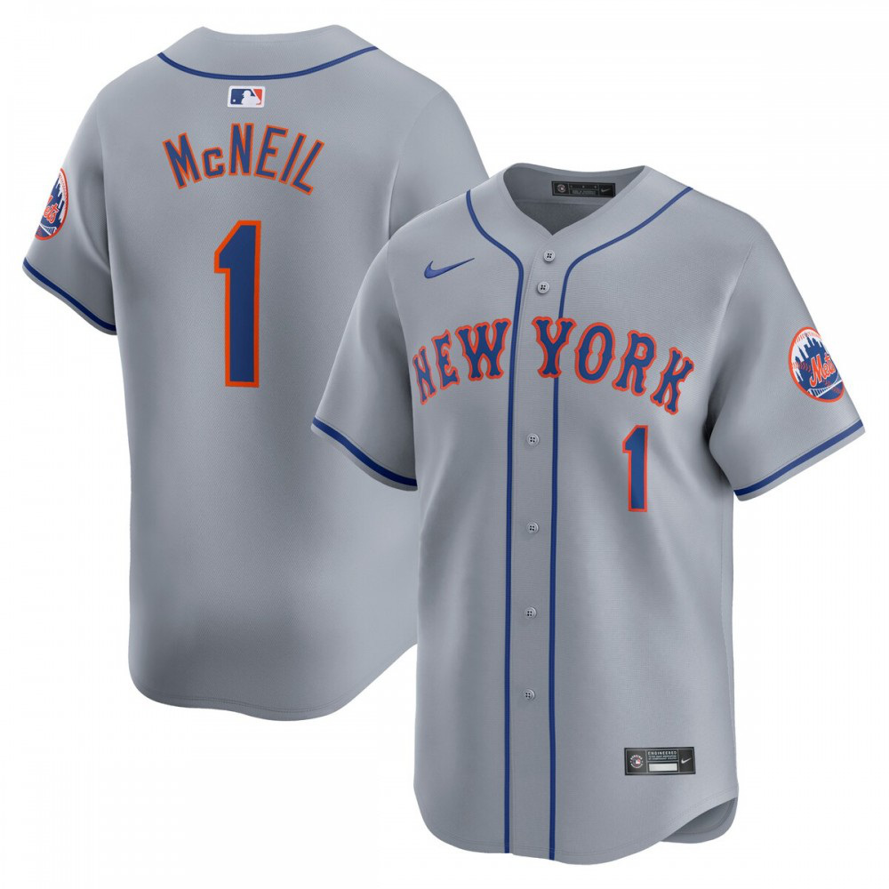 Women's New York Mets Gray Limited Jersey