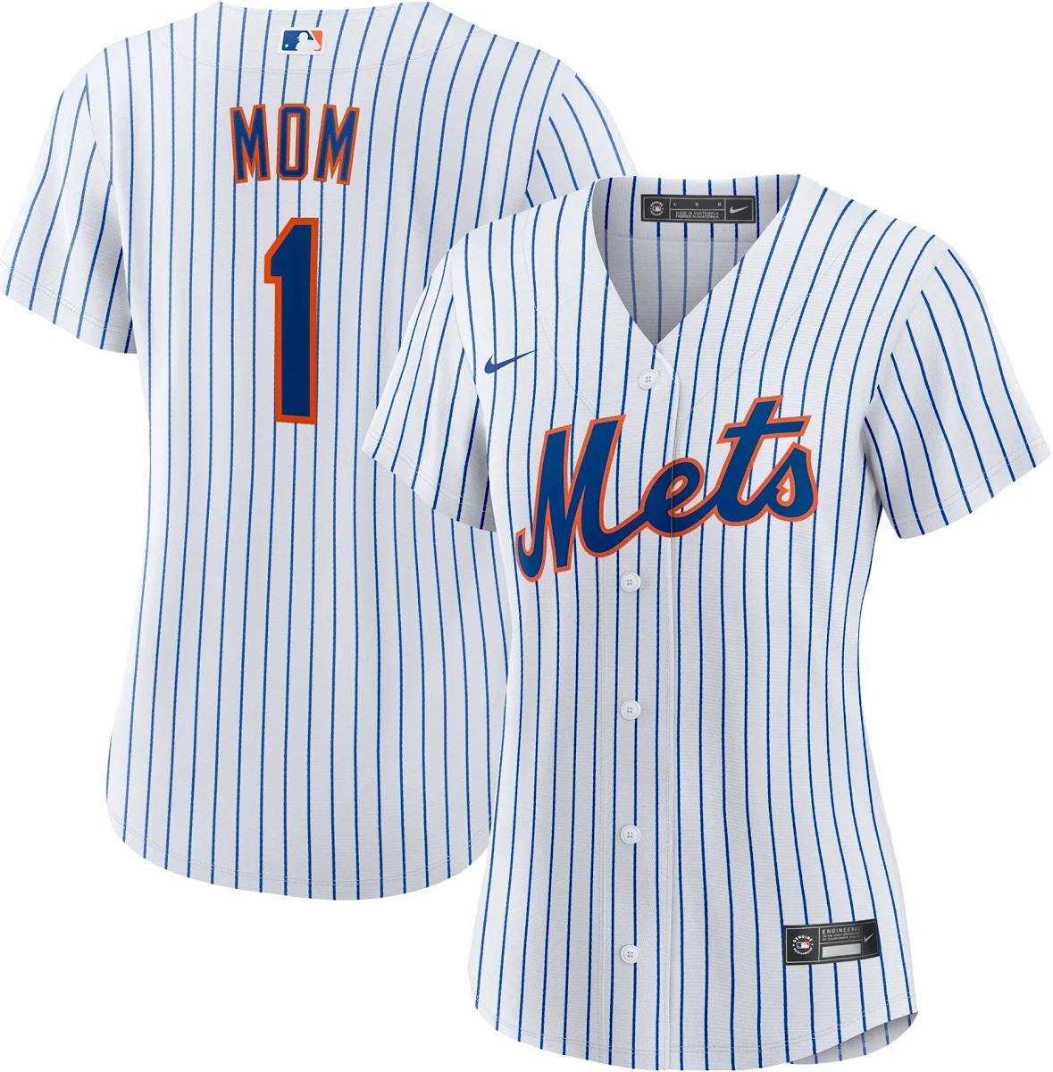 Kids' New York Mets White Replica Jersey